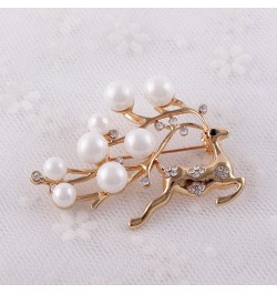 Brooch Pins For Women Scarf Shawl Buckle Sweater Brooch Pin Fashion Small Leaf Alloy Diamond Vintage Brooch Brooch N $12.71 B...