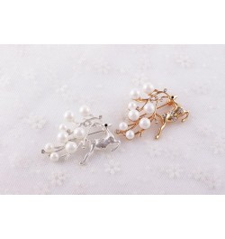 Brooch Pins For Women Scarf Shawl Buckle Sweater Brooch Pin Fashion Small Leaf Alloy Diamond Vintage Brooch Brooch N $12.71 B...