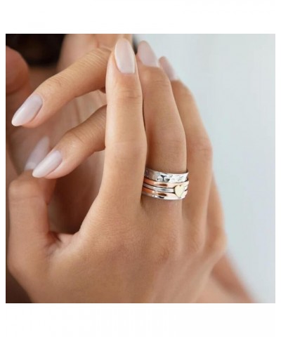 Elegant Rings Turquoise Ring for Women 3-in-1 Simulated Diamond Ring Engagement Rings Bohemian Ring Jewelry Style 1 8 $4.27 R...