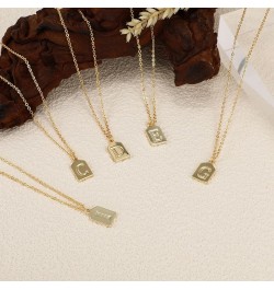 Gold Initial Necklaces for Women, 14K Gold Plated A-Z Letter Pendant Necklace Dainty Gold Necklace Cute Name Monogram Choker ...