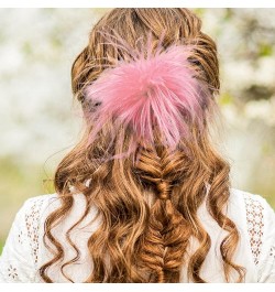 Ostrich Feather Brooch Fashion Brooch Pins Corsage Hair Clip Headwear Hairpin Hairband for Derby Hat Cocktail Party Rose Red ...