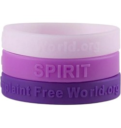 1PCs A Complaint Free World.org Silicone Bracelets&Bangles Sporty Spirit Wristbands Men Women Lovers' Student Gifts 20cm_Ligh...