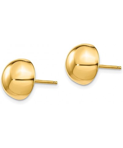 14K Yellow Gold 10mm Half Ball Stud Earrings 14K Yellow Gold - 10mm - 0.39 inch $98.24 Earrings