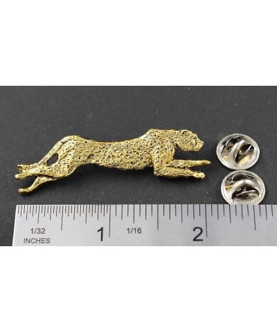 Handcrafted Big Cat Brooch and Lapel Pins - Cheetah, Leopard, Lion, Tiger, Bobcat, Lynx, Mountain Lion, Cougar - Pewter, Copp...