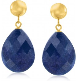 18.00 ct. t.w. Sapphire Teardrop Earrings in 14kt Yellow Gold $69.92 Earrings