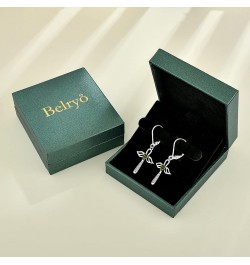 925 Sterling Silver Cross Earrings for Women Leverback Earrings Religious Jewelry Cross Angel Wing dangle Earrings Christian ...