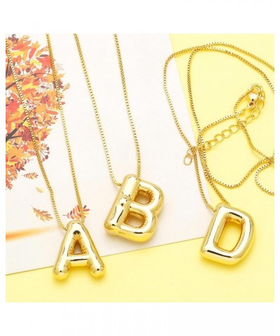 Womens Fashion Initial Necklace, Dainty Letter Necklace Gold Pendant Necklace for Women Girls Trendy B Gold $7.94 Necklaces