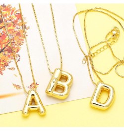 Womens Fashion Initial Necklace, Dainty Letter Necklace Gold Pendant Necklace for Women Girls Trendy B Gold $7.94 Necklaces