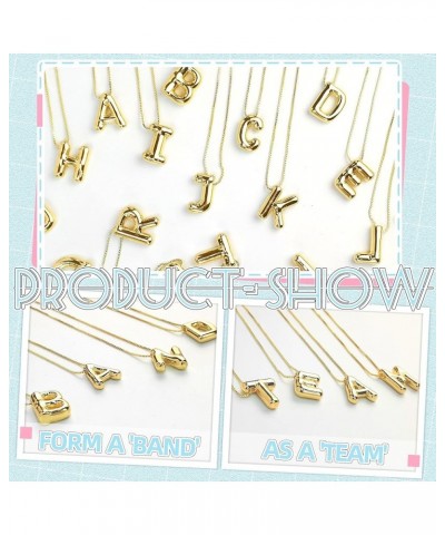 Womens Fashion Initial Necklace, Dainty Letter Necklace Gold Pendant Necklace for Women Girls Trendy B Gold $7.94 Necklaces