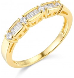 14k Yellow OR White Gold SOLID Wedding Engagement Ring and Wedding Band 2 Piece Set Yellow Gold $182.48 Sets