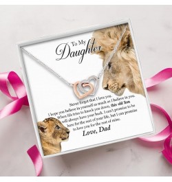 Valentines Day Gifts For Daughter From Dad, Womens Valentines Gifts, Daughter Necklace Gifts, Birthday Gifts For Women, Jewel...