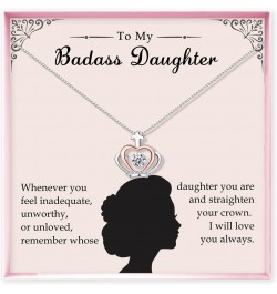 Daughter Gifts from Mom, Gifts for Daughter - Daughter Necklace Birthday Gifts for Daughter, Teenage Girls, Teen Girl, Gradua...