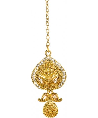 Gold-Toned Kundan Stone Wedding Necklace Set Crafted By Indian For Women Style 9 $13.74 Jewelry Sets