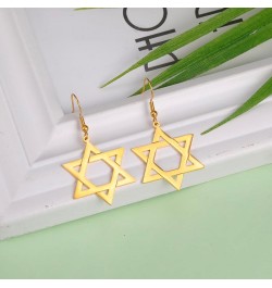 Star of David Cross Earrings for Women Hexagram Stud Earrings Amulet Symbol Jewish Israel Religious David Jewelry Gift Women ...