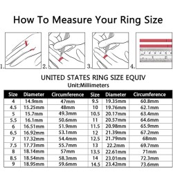 1.8Ct Couple Bridal Ring Sets Wedding Rings for Women & Mens Titanium Engagement Bands Stainless Steel Cz Him His Hers Women'...