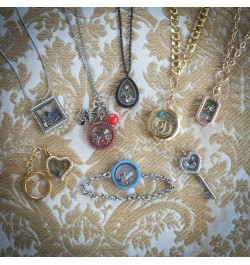 Floating Locket Set - Choose from dozens of great themes Dec 25th $10.73 Necklaces