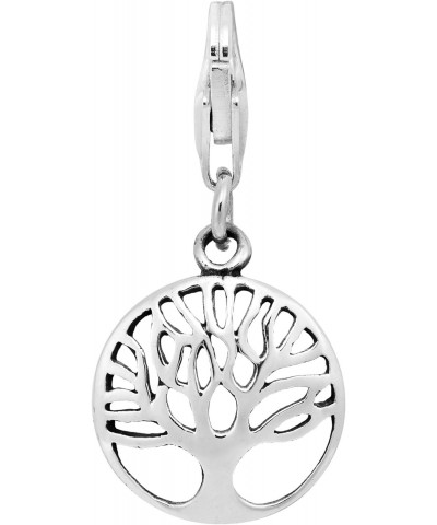 Mini 'Tree of Life' Lobster Clasp .925 Sterling Silver Pendant $13.56 Pendants