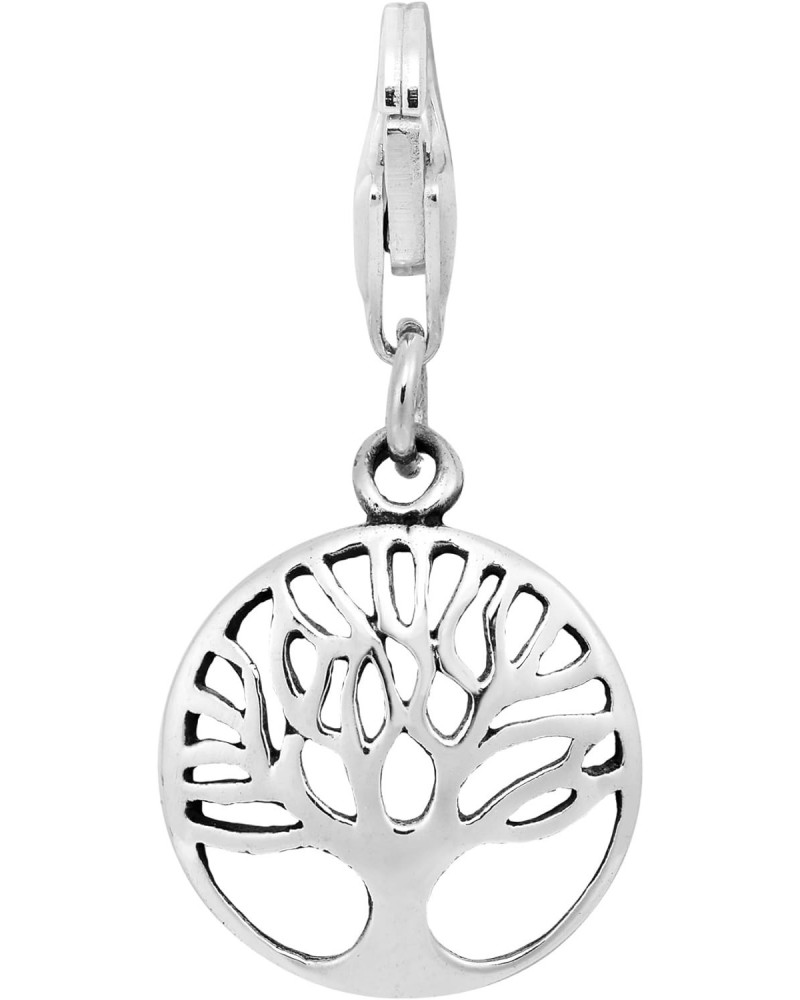 Mini 'Tree of Life' Lobster Clasp .925 Sterling Silver Pendant $13.56 Pendants