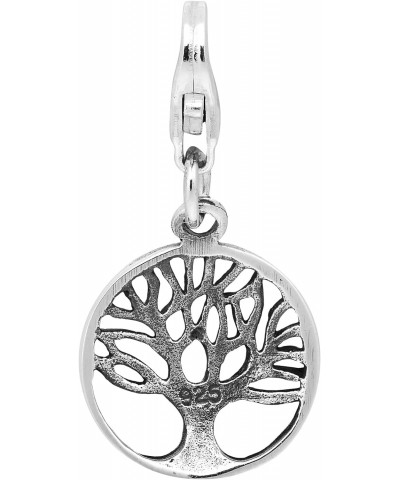 Mini 'Tree of Life' Lobster Clasp .925 Sterling Silver Pendant $13.56 Pendants