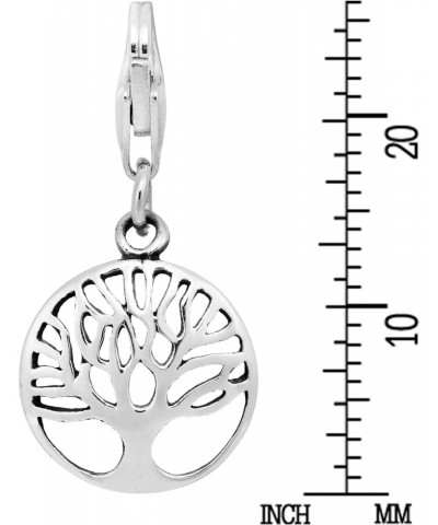 Mini 'Tree of Life' Lobster Clasp .925 Sterling Silver Pendant $13.56 Pendants