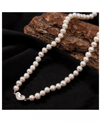 2024 New Freshwater Cultured AAAAA Quality Genuine Real Pearl Strand Necklace for Women Fine Jewelry Valentine's Day Gifts fo...