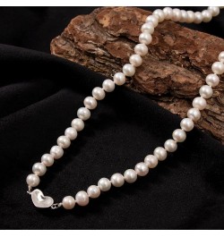 2024 New Freshwater Cultured AAAAA Quality Genuine Real Pearl Strand Necklace for Women Fine Jewelry Valentine's Day Gifts fo...