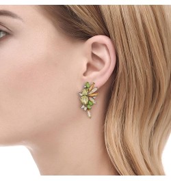 Fashion Statement Vintage Drop Dangle Earrings for Women Girls Green Crystal Earrings New/light pink $7.50 Earrings