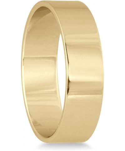 2mm - 6mm Flat Comfort Fit Wedding Band in 14K Yellow Gold 14k Yellow Gold 5mm $73.63 Bracelets