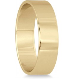 2mm - 6mm Flat Comfort Fit Wedding Band in 14K Yellow Gold 14k Yellow Gold 5mm $73.63 Bracelets