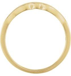 Lattice Design Ring Band (Width - 11mm) 10k Yellow Gold $205.54 Rings