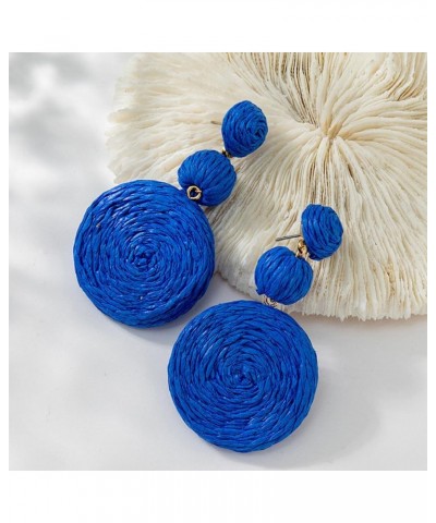 Raffia Earrings for Women,Light and Stylish With Personality,Stand for Unwavering Love Earrings is the Gift Yellow $4.62 Earr...