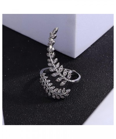 925 Sterling Silver CZ Crystal Finger Rings Set for Women Girls Wedding Bridal Engagement Ring Stackable Ring (Size 6) Style ...