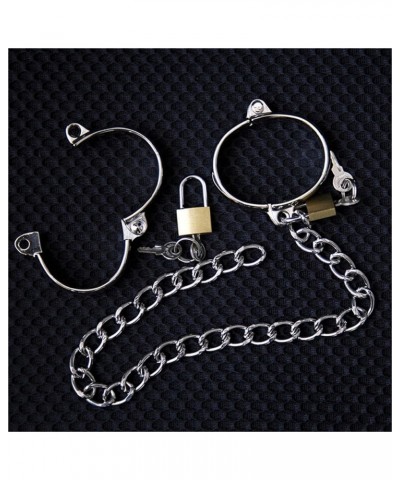 Fashion Alloy Bangles & Ankle Bracelet Connect Chain Kits - The Ultimate Lockable Cosplay Cuffs for Your Costume Accessory Wo...