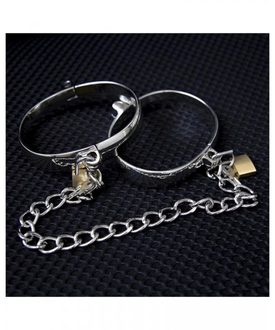 Fashion Alloy Bangles & Ankle Bracelet Connect Chain Kits - The Ultimate Lockable Cosplay Cuffs for Your Costume Accessory Wo...