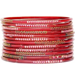 Indian Jewelry Bangles Set Bollywood Style Bangle Bridal Ethnic Dailywear Glass Bangles Set Mehrun 2.4 Inches $10.78 Bracelets