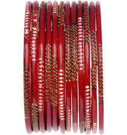 Indian Jewelry Bangles Set Bollywood Style Bangle Bridal Ethnic Dailywear Glass Bangles Set Mehrun 2.4 Inches $10.78 Bracelets