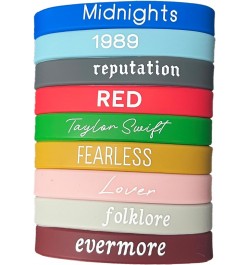 10 Pcs TS Friendship Bracelets Set –Taylor Inspired Album Bracelet, Birthday Jewlry Gifts for Women Girls $10.06 Bracelets