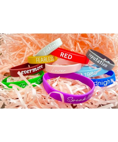 10 Pcs TS Friendship Bracelets Set –Taylor Inspired Album Bracelet, Birthday Jewlry Gifts for Women Girls $10.06 Bracelets