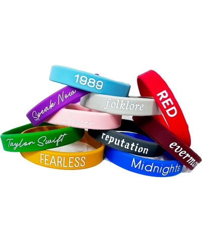 10 Pcs TS Friendship Bracelets Set –Taylor Inspired Album Bracelet, Birthday Jewlry Gifts for Women Girls $10.06 Bracelets