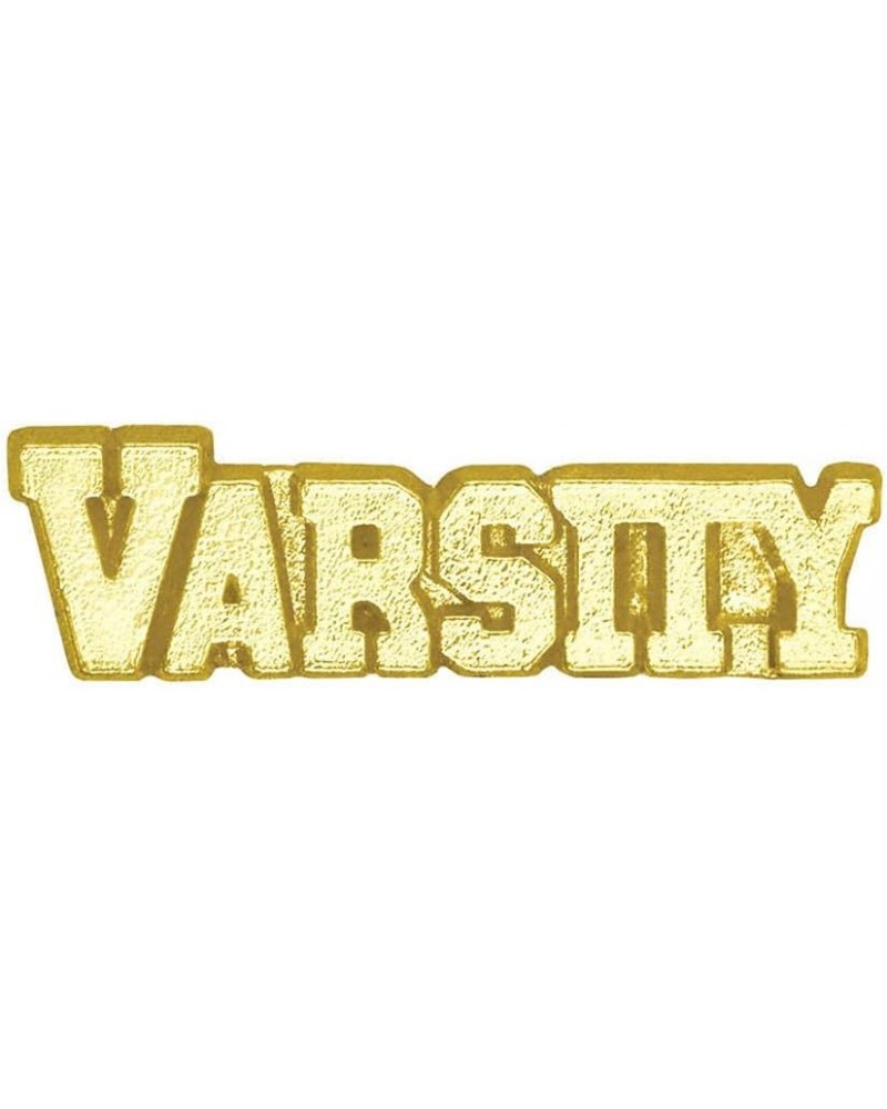 Sports Chenille Lapel Pins: 44 Varieties - Bright Gold - Unisex - Clutch Back Varsity $9.85 Brooches & Pins