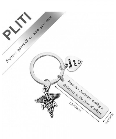 Physician Assistant Gift PA Student Gift Medical Student Graduation Gift PA Keychain Make Difference Pa $8.19 Pendants