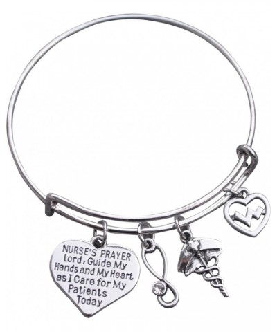 LPN Charm Bracelet - LPN Bangle Nursing Appreciation Gift for RN LPN Graduation Licensed Nurse Rhinestone $10.80 Bracelets