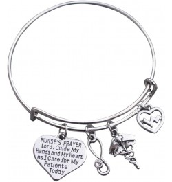 LPN Charm Bracelet - LPN Bangle Nursing Appreciation Gift for RN LPN Graduation Licensed Nurse Rhinestone $10.80 Bracelets