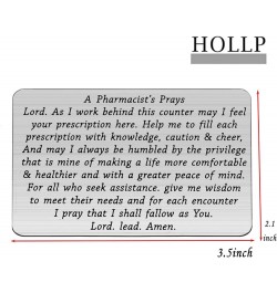 Pharmacist Gift A Pharmacist's Prayer Jewelry Pharmacy School Student Graduation Gift Drug Dealer Gift Wallet Card $10.77 Nec...