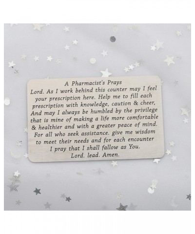 Pharmacist Gift A Pharmacist's Prayer Jewelry Pharmacy School Student Graduation Gift Drug Dealer Gift Wallet Card $10.77 Nec...