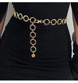 Waist Chains Sun Pendant Belly Belt Moon Star Metal Waist Chains Body Chains Jewelry for Women Gold009(Up to 45IN-115cm) $9.3...