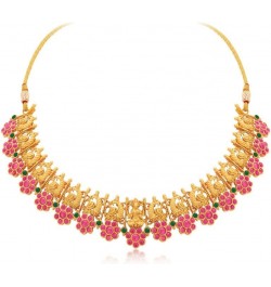 Indian Ethnic Wedding Wear Necklace Set Multicolor 43 $28.41 Jewelry Sets