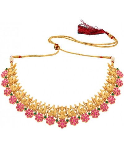 Indian Ethnic Wedding Wear Necklace Set Multicolor 43 $28.41 Jewelry Sets