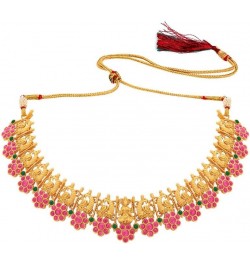 Indian Ethnic Wedding Wear Necklace Set Multicolor 43 $28.41 Jewelry Sets