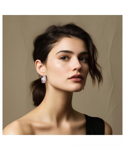 Open Hoop Earrings - C Shaped Hypoallergenic Gold-Plated Titanium Hoop Earring A-gold $9.89 Earrings